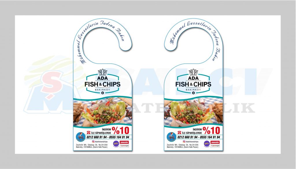 Kapı Askısı Basımı